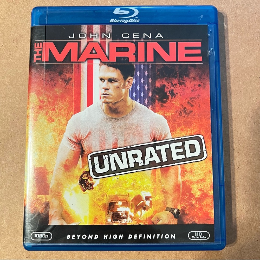Blu-Ray THE MARINE Unrated Movie Film - John Cena